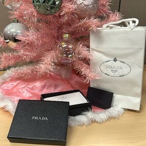 Prada gift box & bag